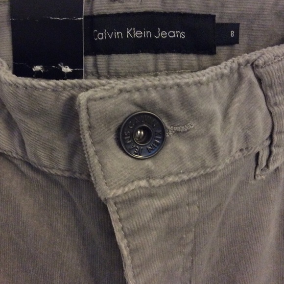 🆕Calvin Klein Jeans Gray Bootcut Corduroy Pants - Picture 3 of 7